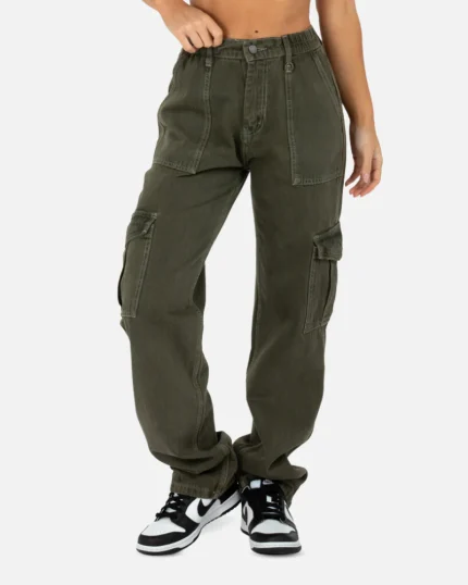 REALISM SUNDAY PREMIUM DENIM CARGO KHAKI