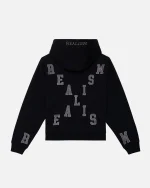 SSS REALISM GRANDSTAND BLACK HOODIE