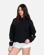 SSS REALISM COURT BOXY MIDNIGHT PEACH HOODIE