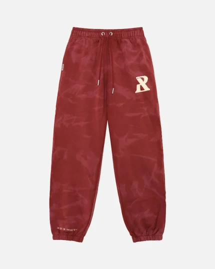 REALISM LEGACY SWEATPANTS WASHED CARMINE