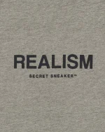 SSS REALISM BACK LOGO TEE BURNT MARLE