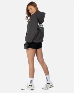 SSS REALISM BACK LOGO ASPHALT HOODIE