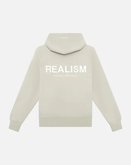 SSS REALISM BACK LOGO WHEAT HOODIE