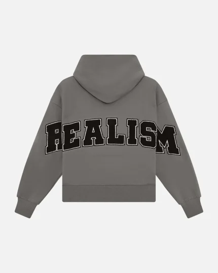 SSS REALISM COLLEGE TEAM COOL GREY HOODIE