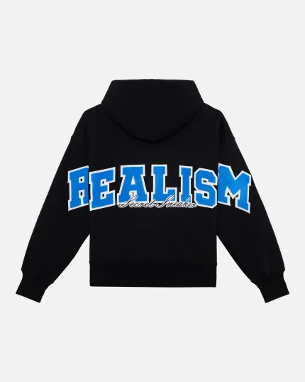 SSS REALISM COLLEGE TEAM BLACK HOODIE