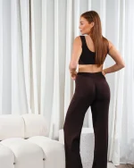 REALISM MAISON RIB PANTS MOCHA