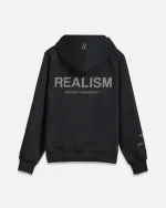 SSS REALISM RADIANT ZIP BLACK HOODIE