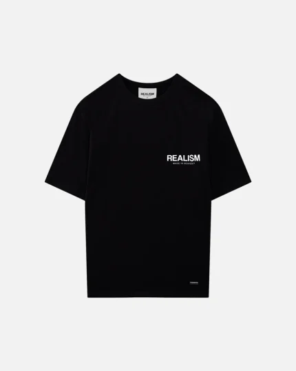 SSS REALISM HEAVEN LOGO TEE JET BLACK