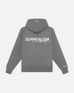SSS REALISM SURREAL LOGO COOL GREY HOODIE